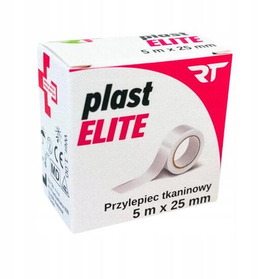 RT PLAST ELITE przylepiec plaster tkaninowy 5m*12,5mm na rolce