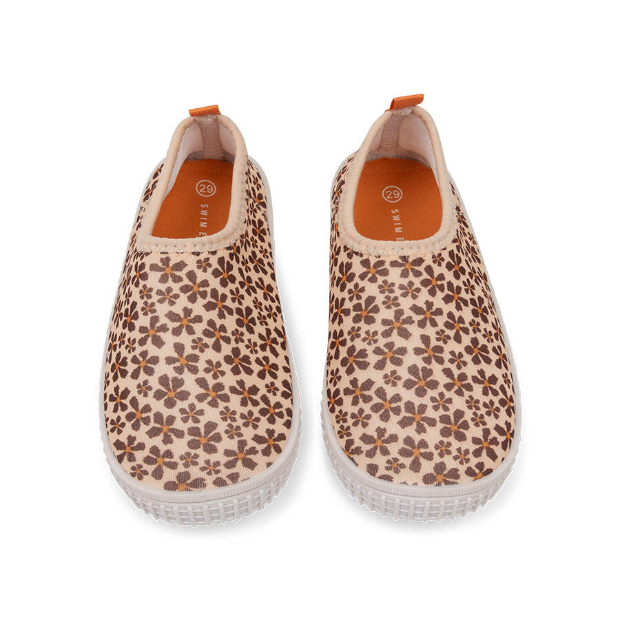 Chaussures d'eau pour enfants - Orange - Wild Flowers - Taille  20 3/5