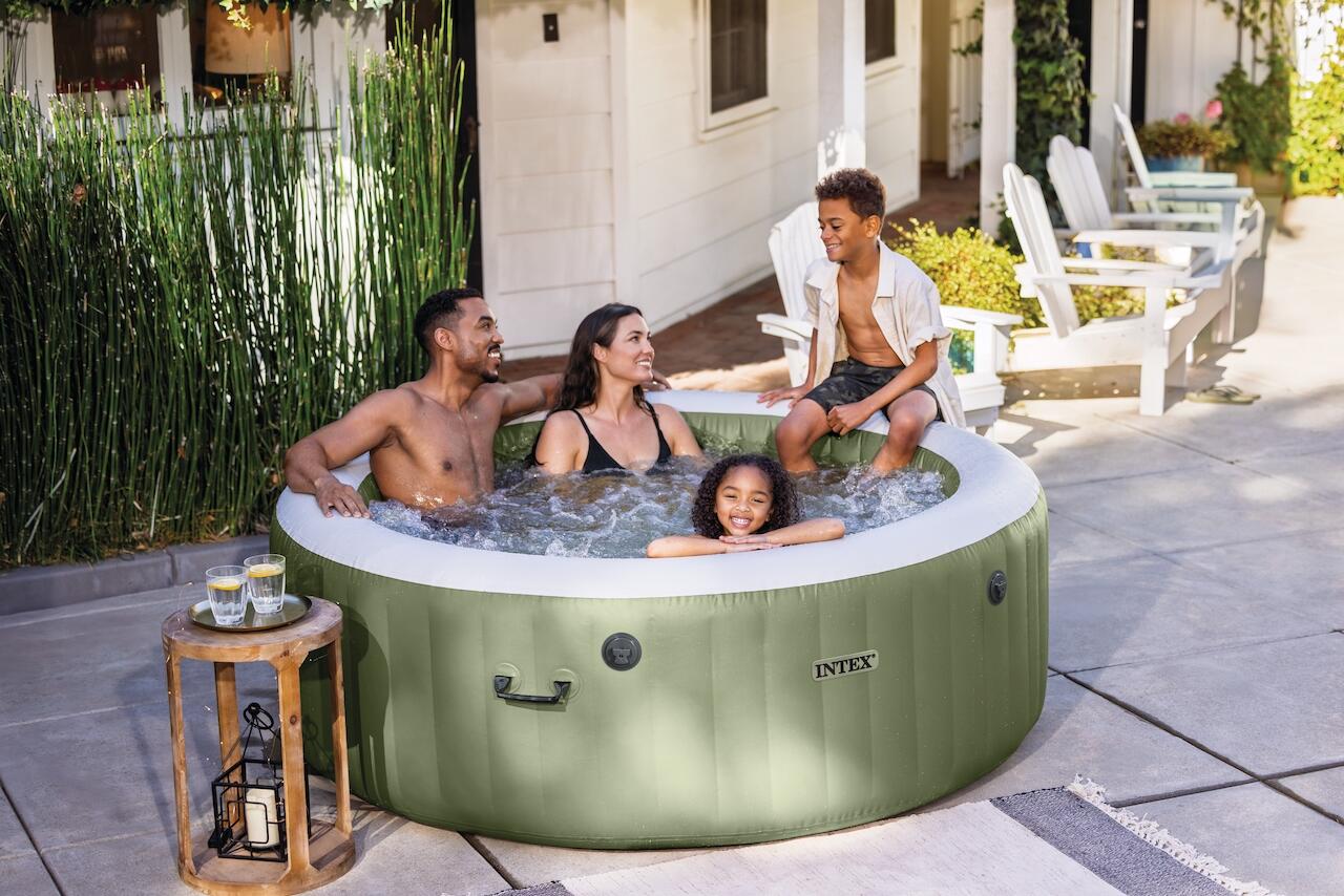 Intex PureSpa Bubble Massage 4 p. + Aquatural Set Aroma Crystals 6 x 350 gram 4/5