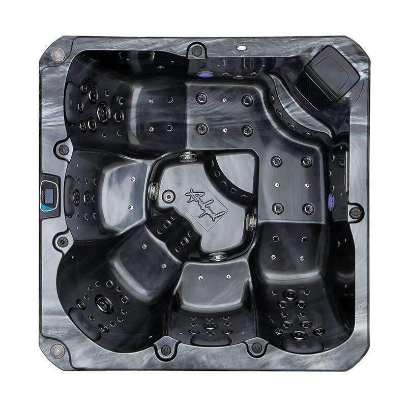 Spa 5 places Archipel® GT5 PRO MAX BLACK LED - Spa  Balboa® 215 x 215 cm 3/7