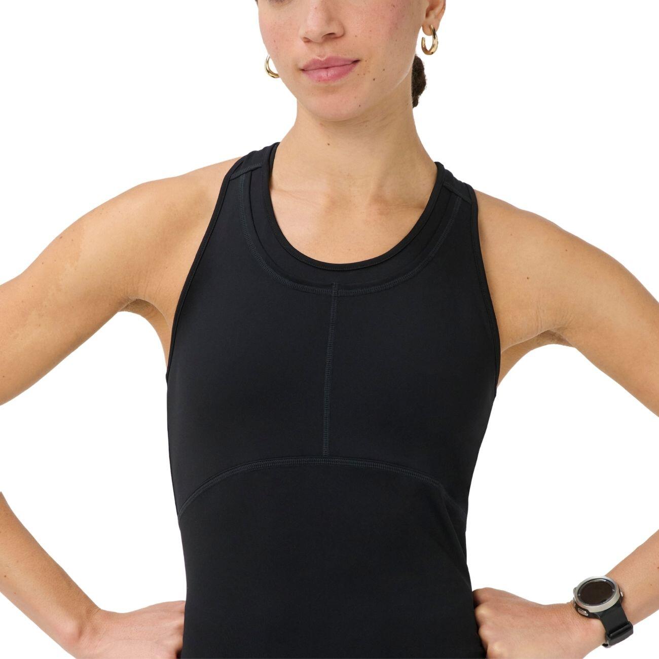 SWEATY BETTY Runners High Tanktop met drie zakken  BLACK L 4/7