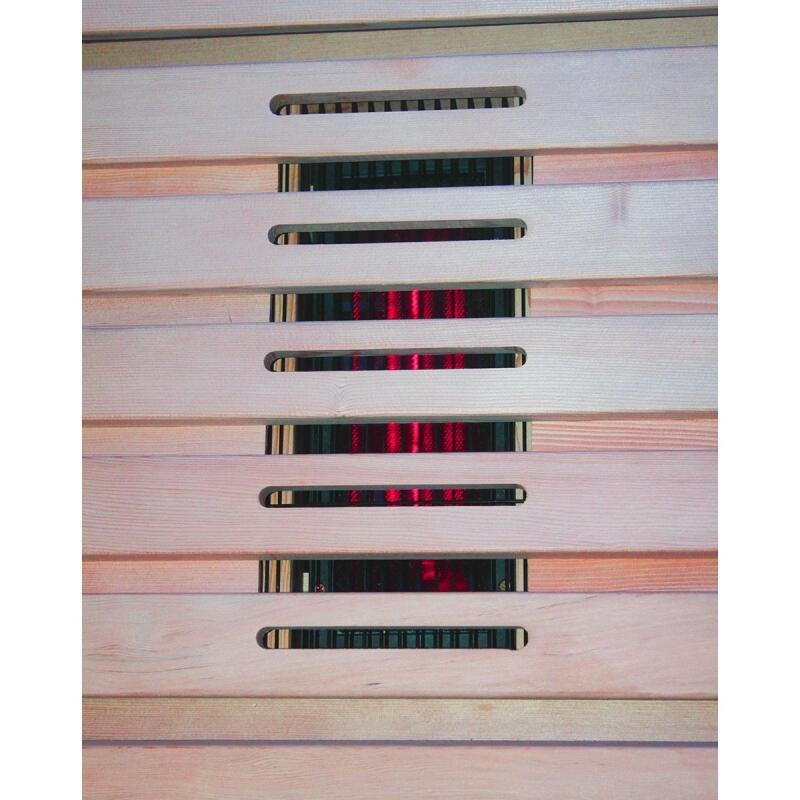 Sauna infrarouge Boreal® JAZZ DUO - 2 fauteuils inclinables à spectre complet 6/7