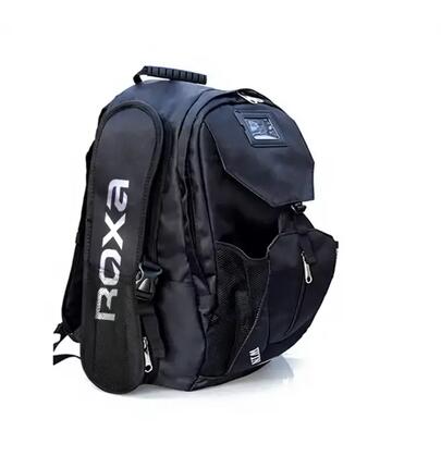 Schwarzer Skate-Rucksack
