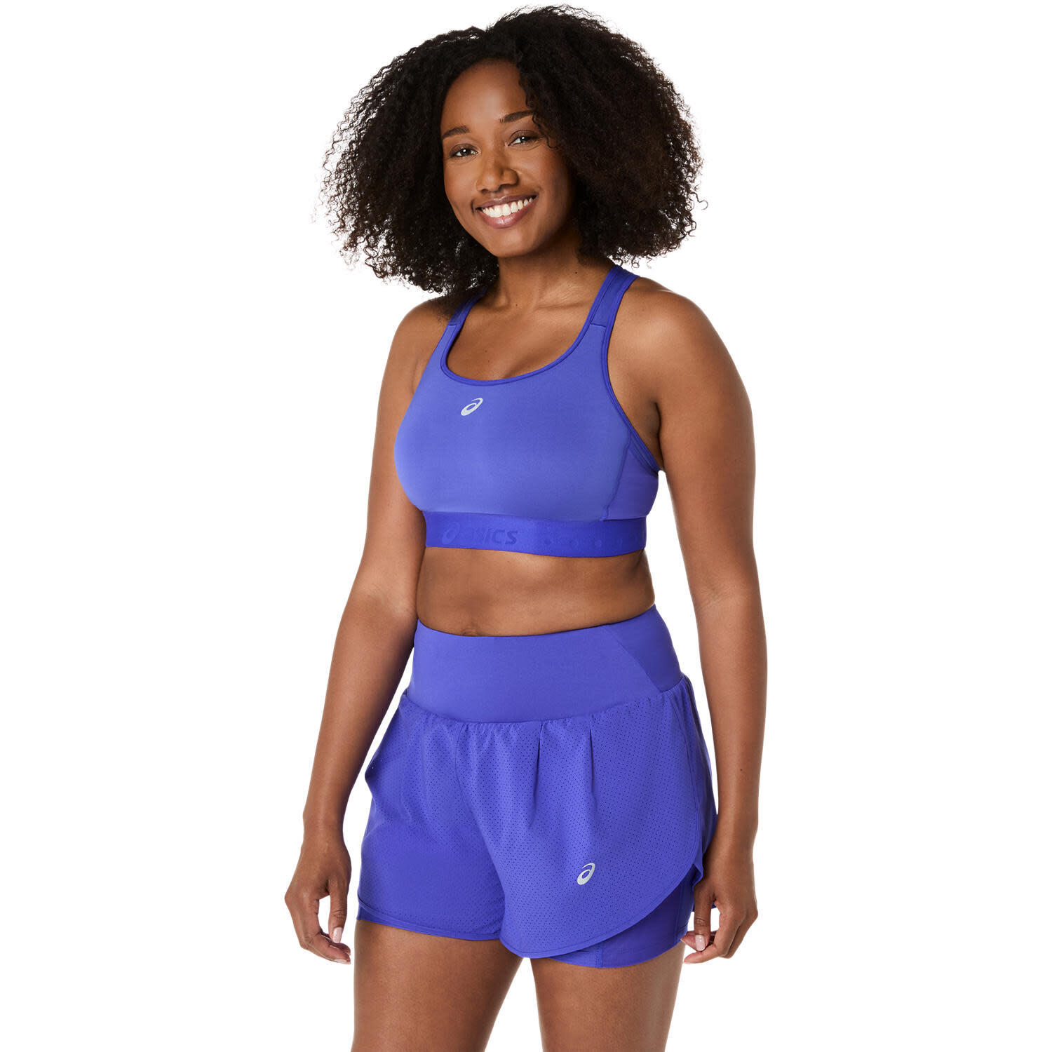 Soutiens Gorge De Sport Femme - ASICS Road Compression Bra  W - Cobalt 4/5