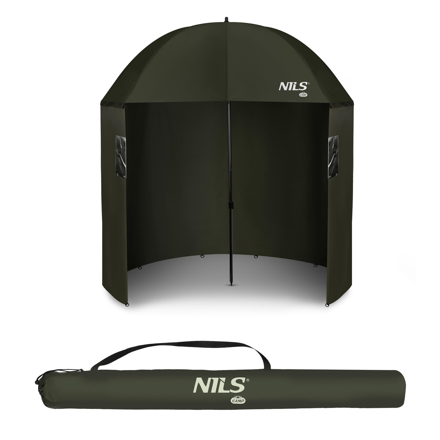 Vissersparaplu met zijdelingse bescherming NILS CAMP NC4702 6/7