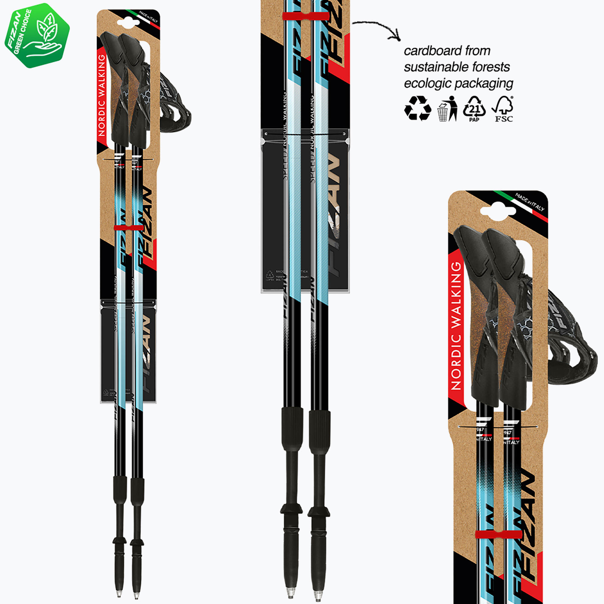 Kije nordic walking Fizan Speed 6/7