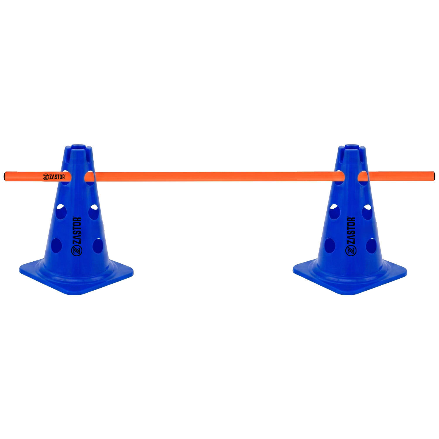 Señalizador 23 cm con soporte para picas azul 4/6