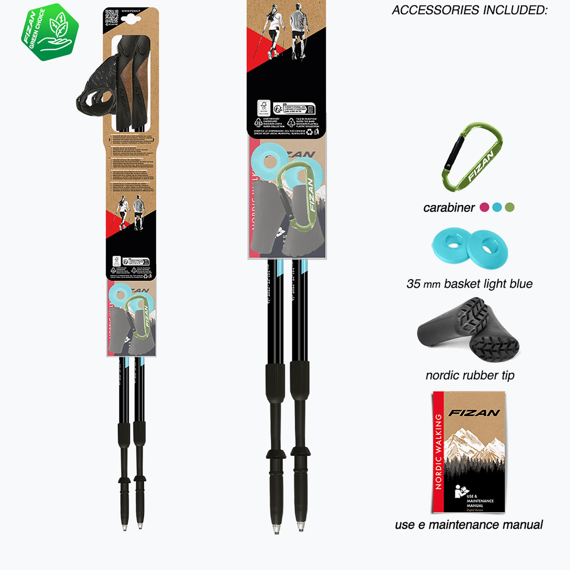 Kije nordic walking Fizan Speed 7/7