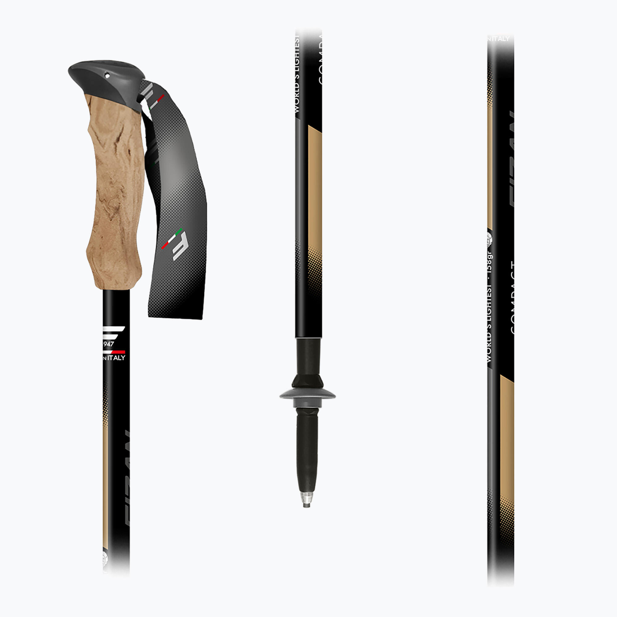 Kije trekkingowe Fizan Compact Tech 5/7