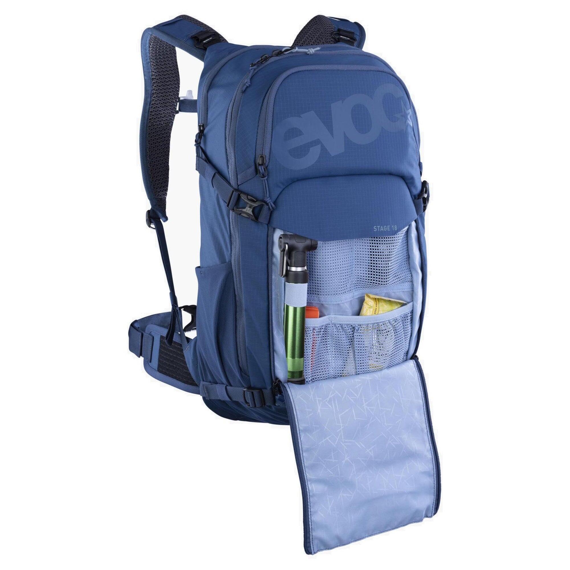 Plecak rowerowy Evoc Stage 18 - denim 7/7