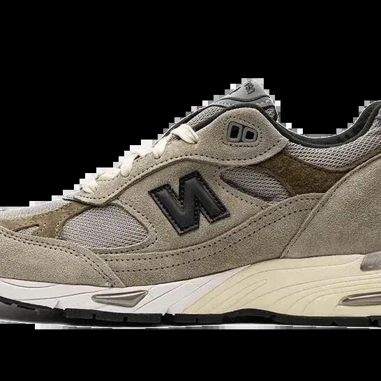Unisex - Running - Shoes - Comfortable, Made in UK JJJJound - Grey/Olive/Brown