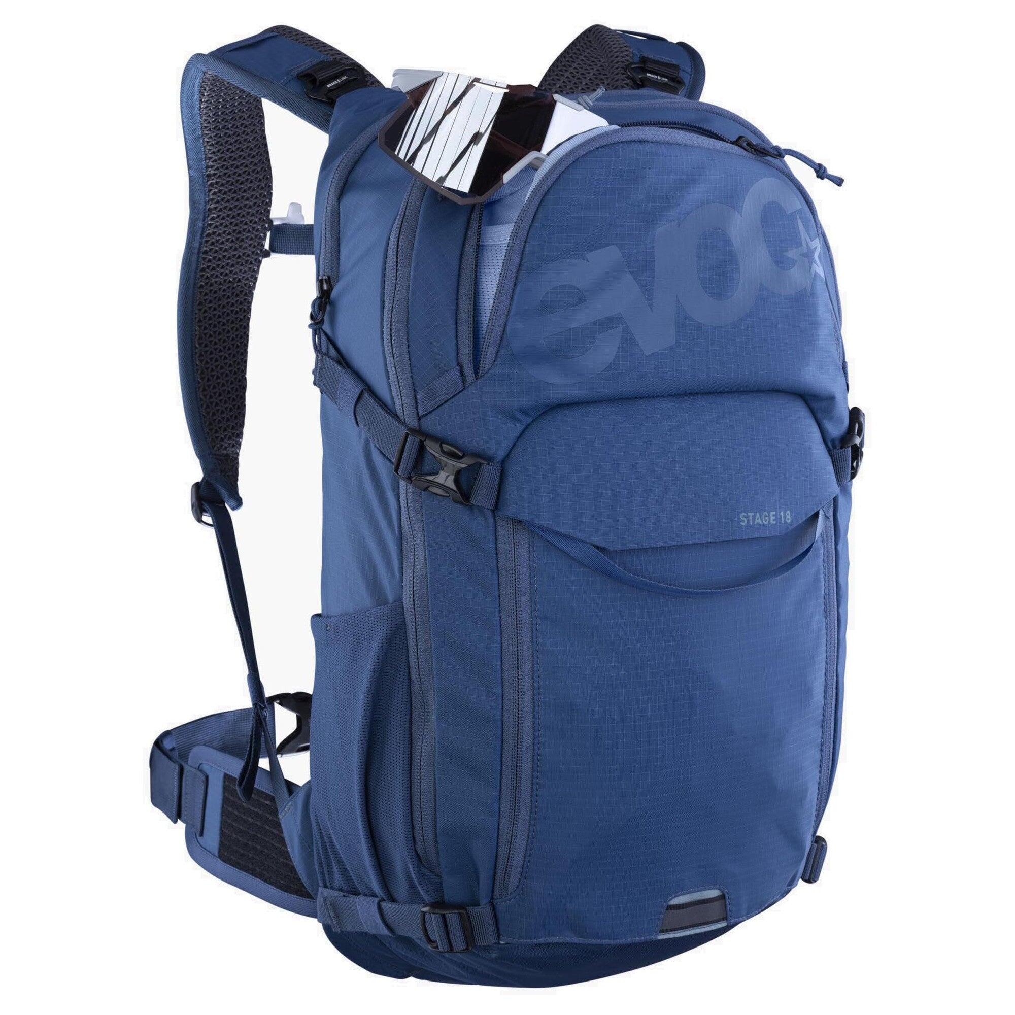 Plecak rowerowy Evoc Stage 18 - denim 5/7