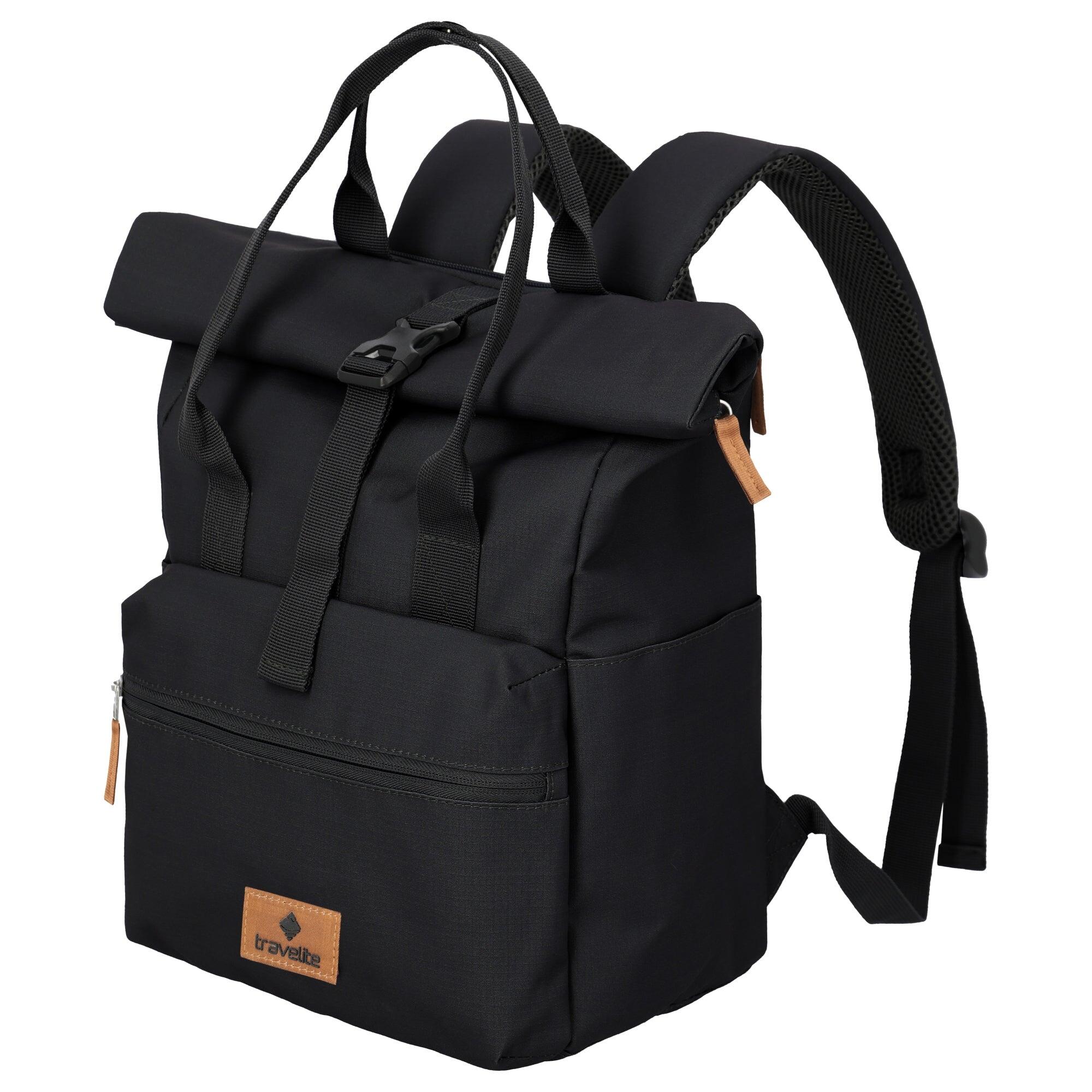 Travelite Basics Short Handle - Rolltop Rucksack 46 cm erw. 2/7