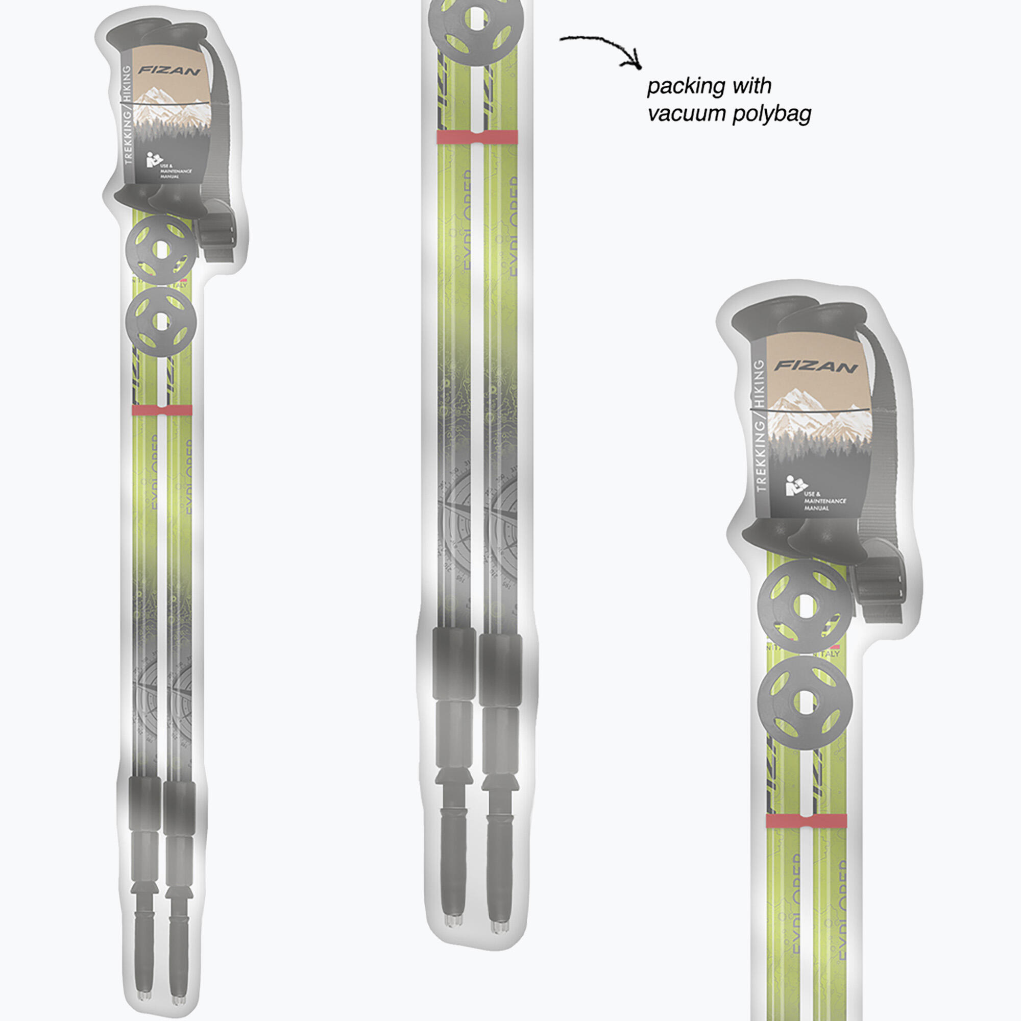 Kije trekkingowe Fizan Explorer 6/7