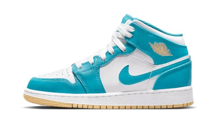 Air Jordan 1 Mid Aquatone - Taille : 40 EU 2/4