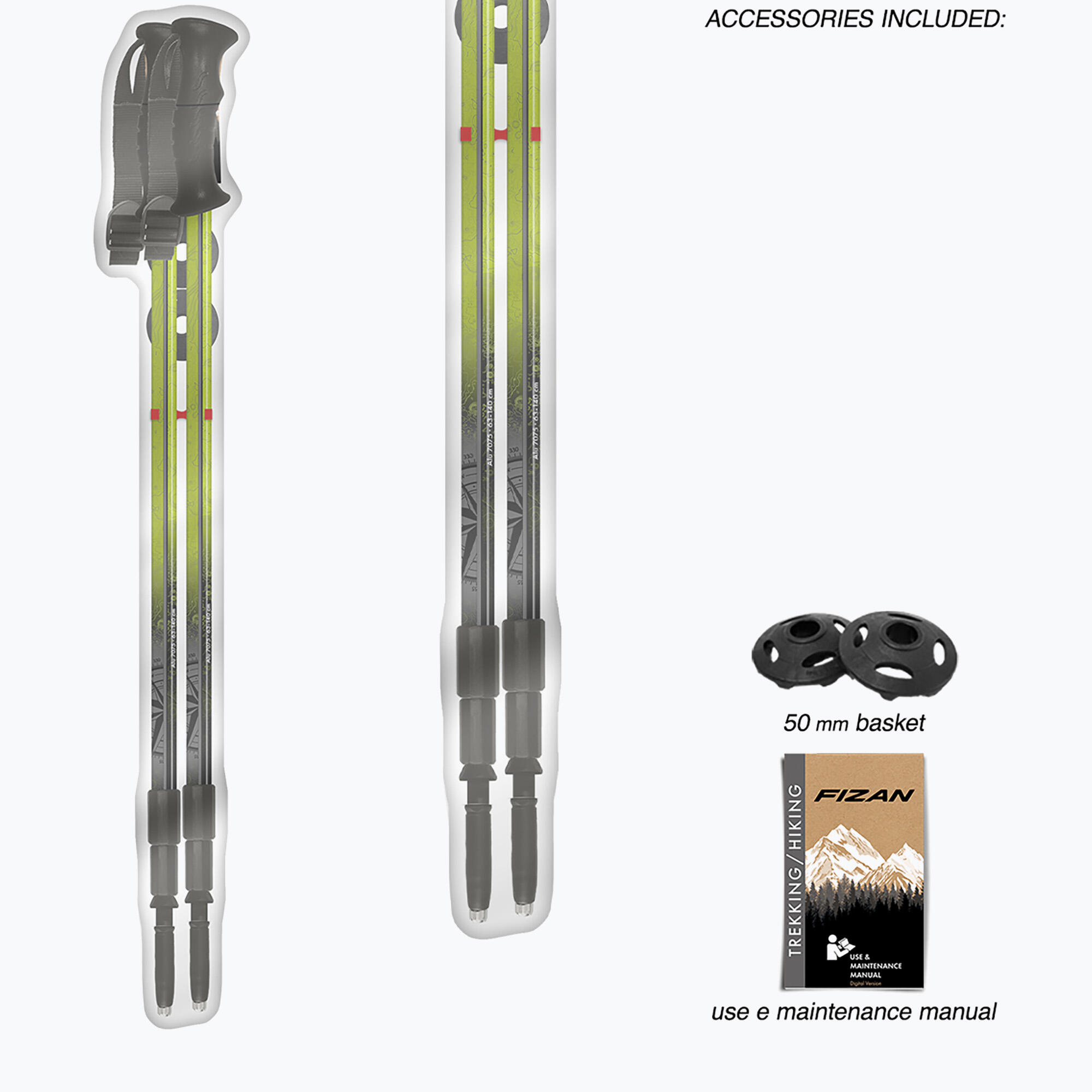 Kije trekkingowe Fizan Explorer 7/7