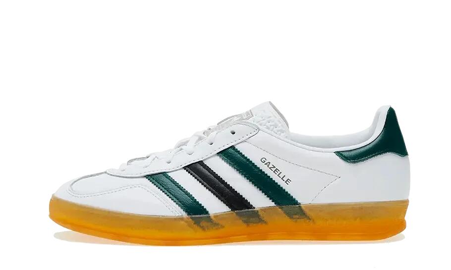 adidas Gazelle Indoor White Collegiate Green (W) 1/4
