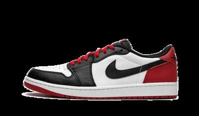 Scarpe - basket - air jordan 1 retro low og - bianco/nero/varsity red