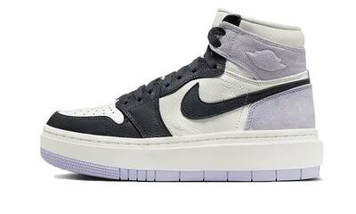 Air Jordan 1 Elevate High Light Lilac Black Toe - Taille : 36 EU