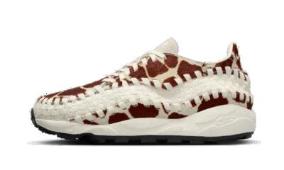 Schoenen - lifestyle - dames - air footscape woven - geprint - bruin