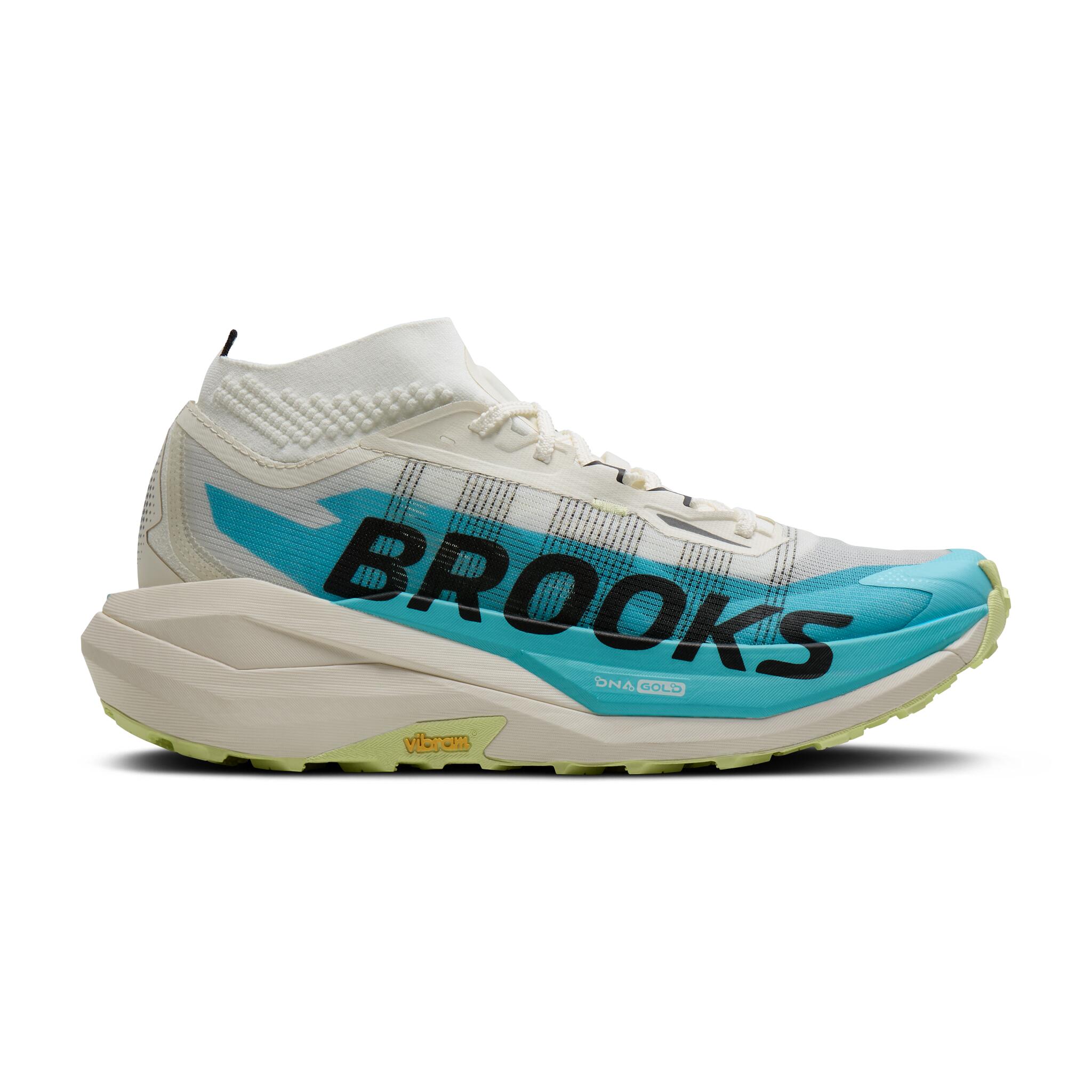 Scarpe running Unisex Cascadia Elite bianco azzurro nero 3/5