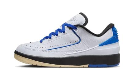 Zapatillas - Air Jordan 2 Retro Low - Blanco/Varsity Royal