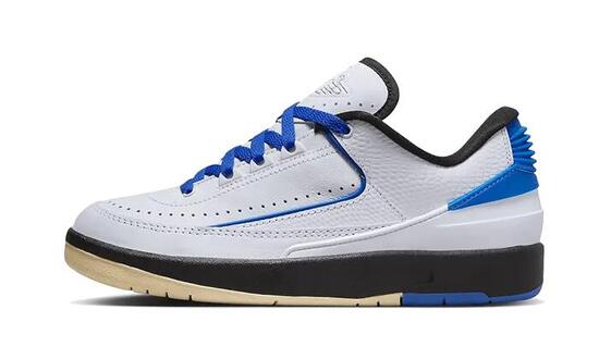 Zapatillas - Air Jordan 2 Retro Low - Blanco/Varsity Royal