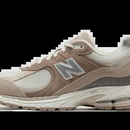 Leisure - Shoes - Cushioned heel, suede/mesh - 2002R - Driftwood/Sandstone