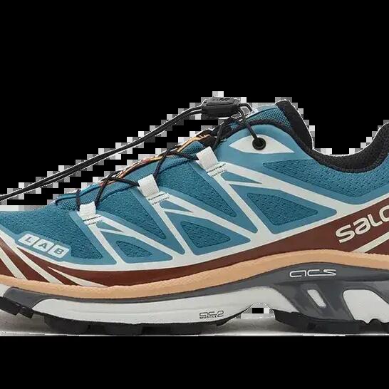 Unisex - Running - Shoes - Trail running shoe - XT-6 - Aegean Blue/Hazelnut