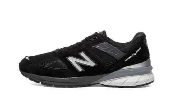 Zapatillas - Running - Hombre - Estables, cómodas - 990 v5 - Negro/Plata