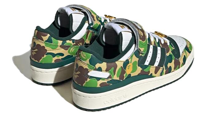 Forum 84 Low Bape 30th Anniversary Green Camo - Taille : 45 1/3 EU 3/4