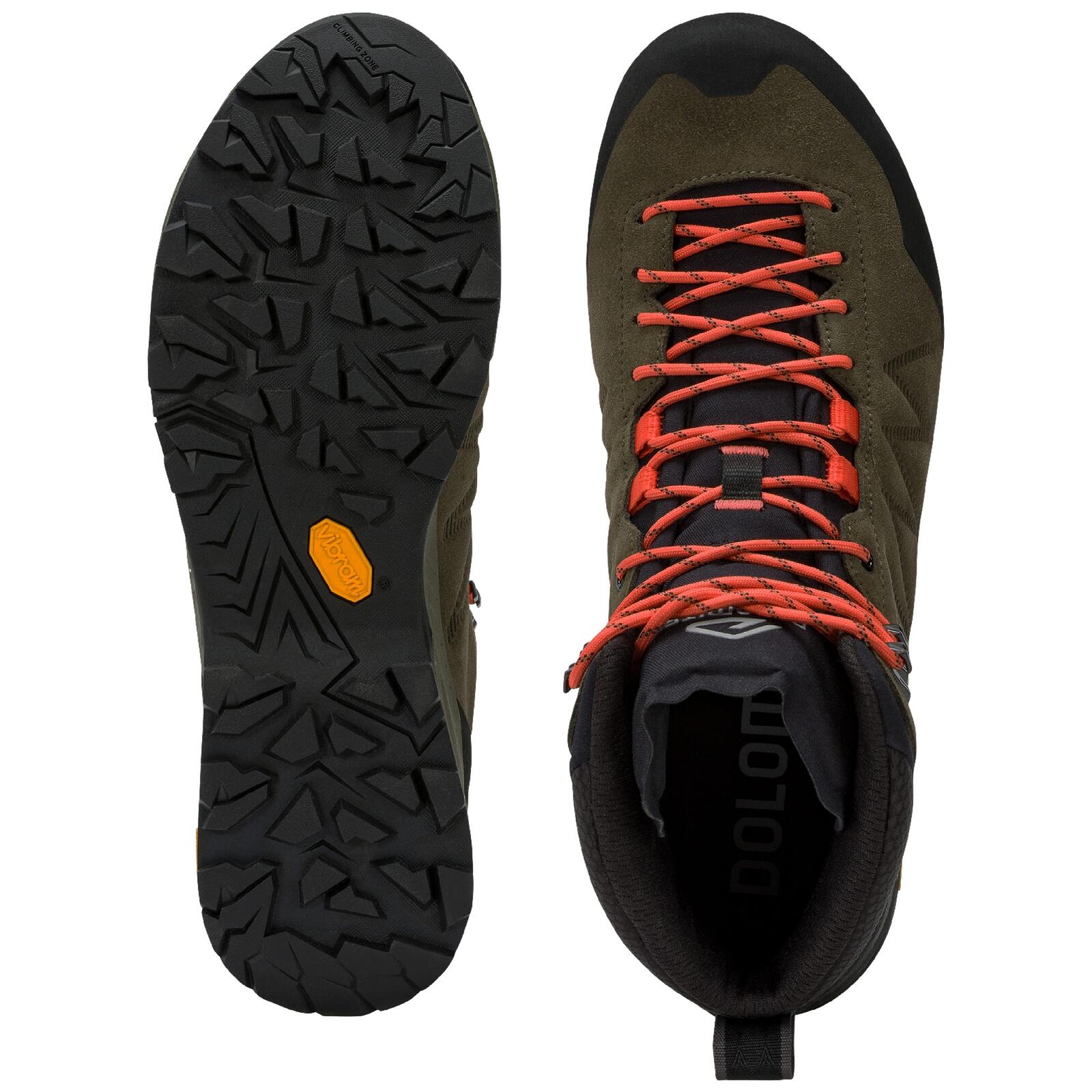 Wanderschuhe wasserdicht, atmungsaktiv Herren - Crodarossa Leather High GTX 3/4