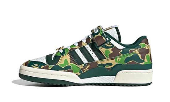 Forum 84 Low Bape 30th Anniversary Green Camo - Taille : 48 EU