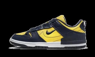 Scarpe - lifestyle - pelle - dunk low disrupt 2 michigan