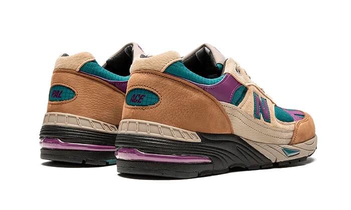 991 Made In UK Palace Brown Teal - Taille : 41.5 EU 3/4