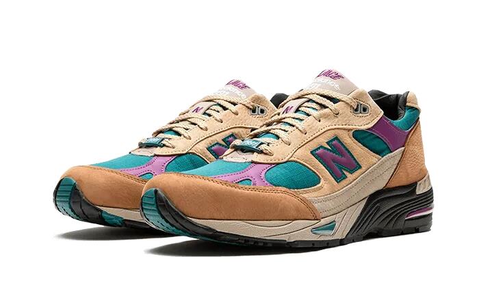 991 Made In UK Palace Brown Teal - Taille : 41.5 EU 2/4