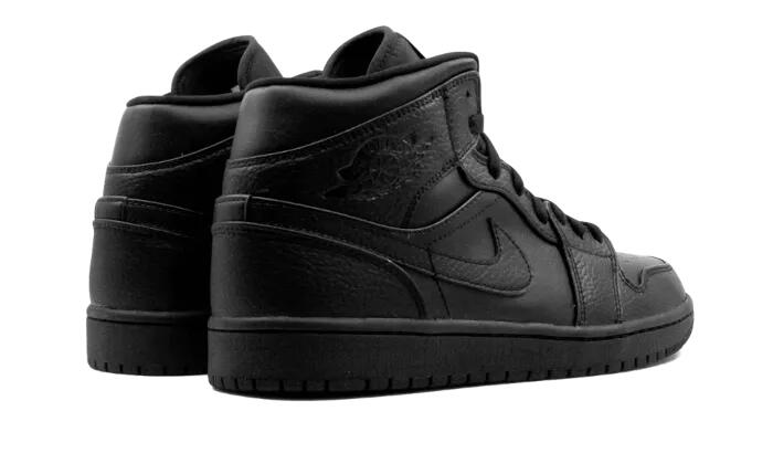 Air Jordan 1 Mid Triple Black - Taille : 36.5 EU 3/4