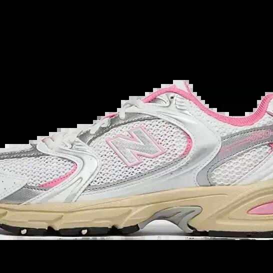 Unisex - Running - Shoes - Cushioned, Everyday Style - 530 - White/Pink