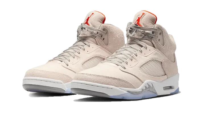 Scarpe - basket - uomo - air jordan 5 se - light orewood brown 2/3