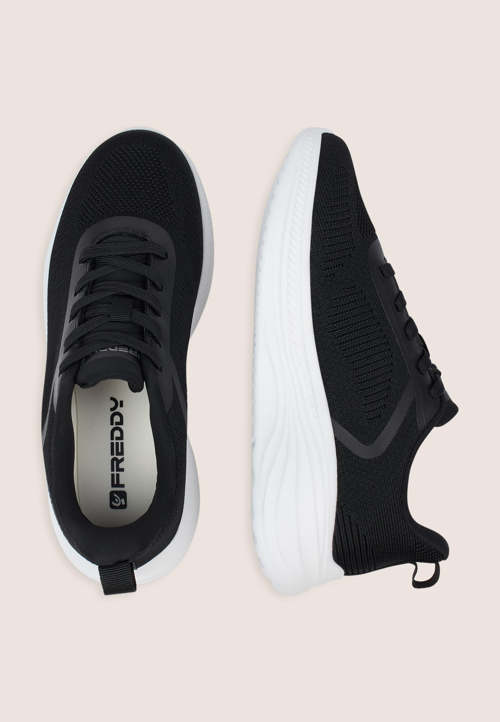 Sneakers en tissu avec renforts techniques et semelle ultralégère 3/3