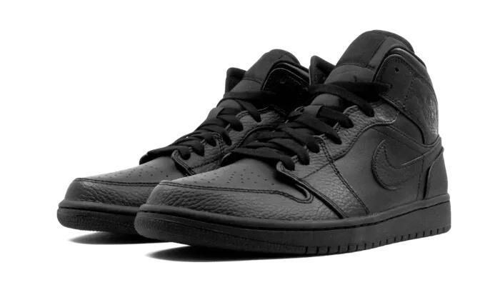 Air Jordan 1 Mid Triple Black - Taille : 36.5 EU 2/4