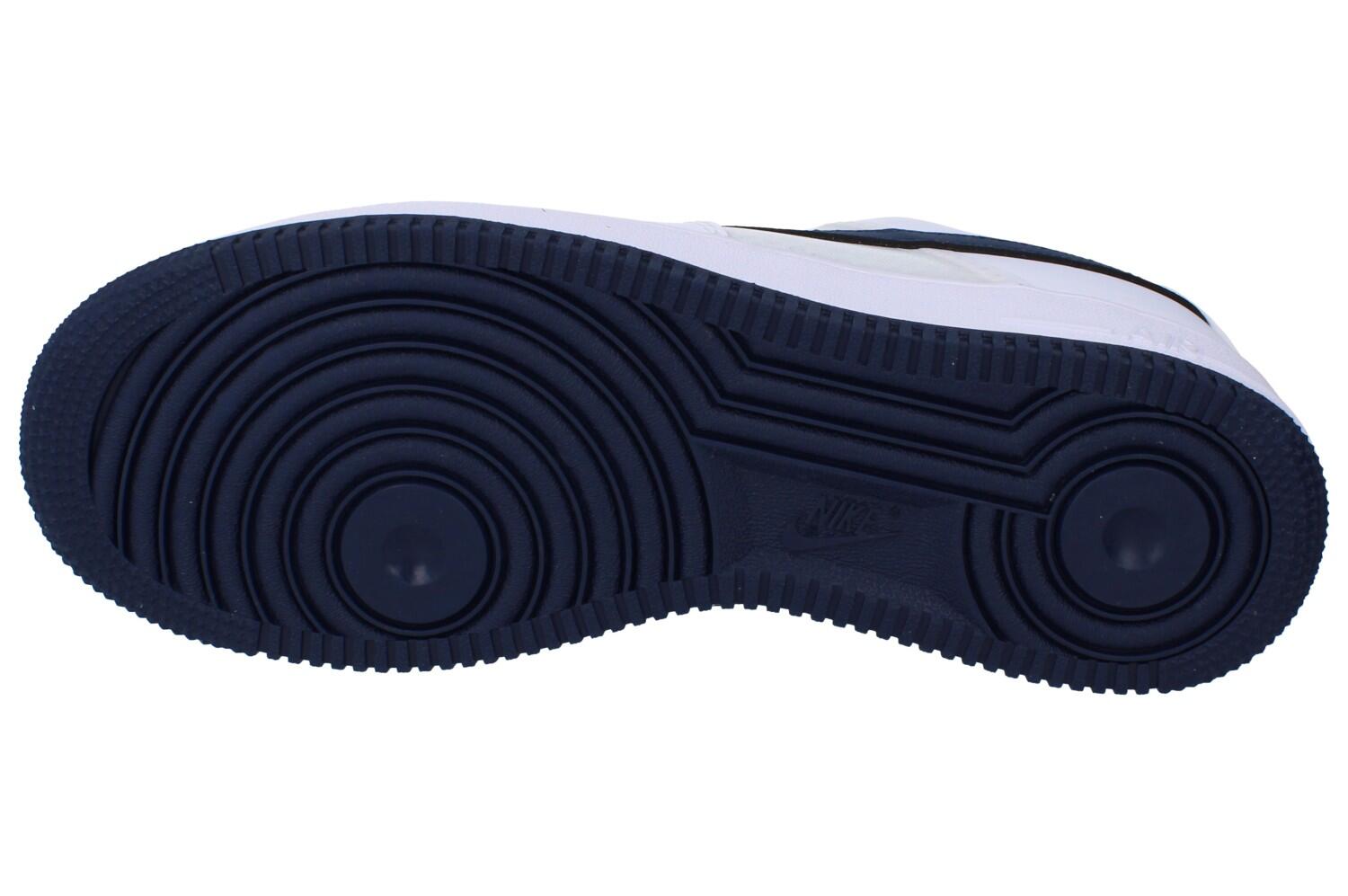 Nike Air Force 1 '07 LV8 Mesh Tape White Navy 5/6