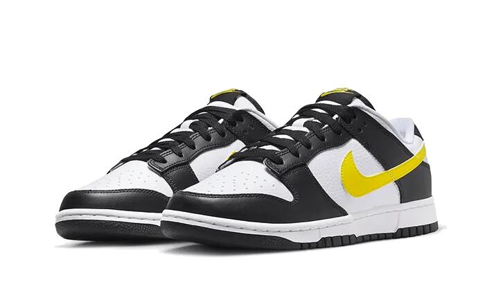 Dunk Low Black Yellow White - Taille : 45 EU 2/3