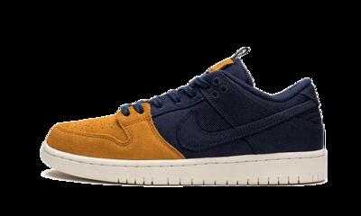 Schoenen - skate - unisex - sb dunk low pro prm - midnight navy/desert ochre
