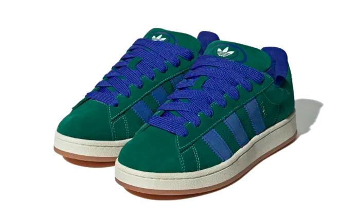 Campus 00s Dark Green Semi Lucid Blue - Taille : 44 EU 2/3