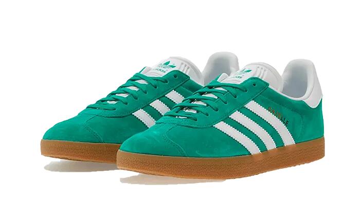 Gazelle Court Green Footwear White - Taille : 42 2/3 EU 2/3