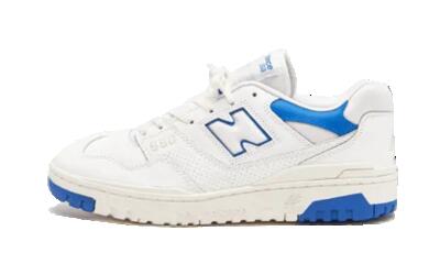 Scarpe - Lifestyle - Unisex - Pelle - 550 - Bianco/cobalt blue