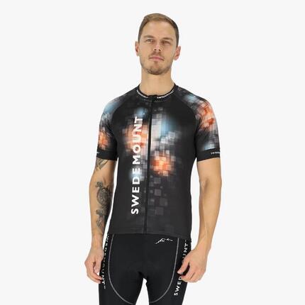 Herren-Rad-T-Shirt mit kurzen Ärmeln Atmungsaktives Performance-Rad-T-Shirt