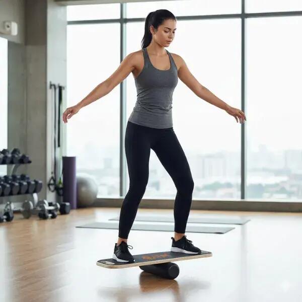ITM Balance Surf Board - Stability Trainer for Core and Balance 3/3