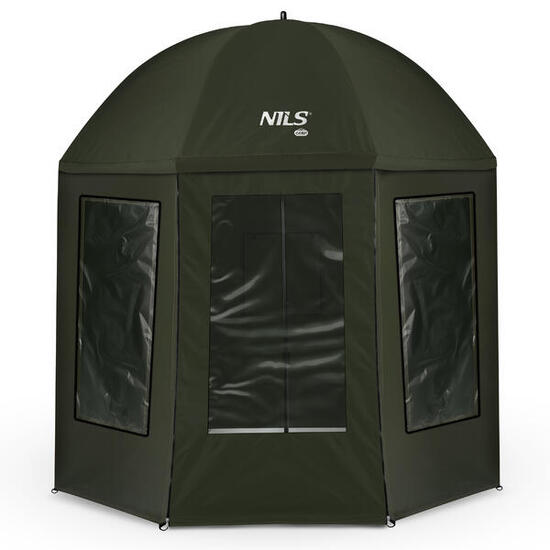 Vissersparasol met volledige overkapping NILS CAMP NC4701